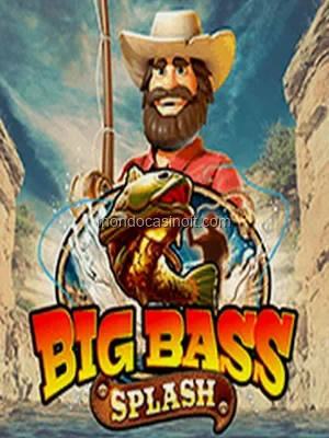 Big Bass Splash Grande scroscio, pesci splash, rulli slot, RTP 96.7% alta vincita